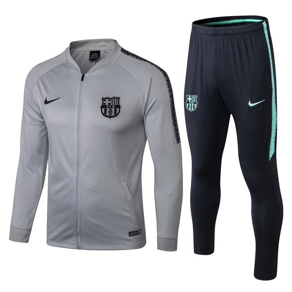 Chandal Barcelona 2018-2019 Gris Claro